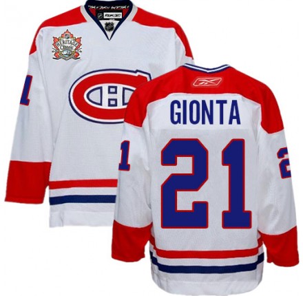 NHL Brian Gionta Montreal Canadiens Youth Premier Winter Classic Reebok Jersey - White