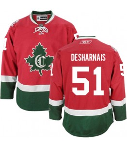 NHL David Desharnais Montreal Canadiens Premier Third New CD Reebok Jersey - Red