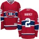 NHL Doug Harvey Montreal Canadiens Authentic Home Reebok Jersey - Red