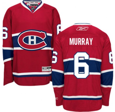 NHL Douglas Murray Montreal Canadiens Authentic Home Reebok Jersey - Red