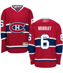 NHL Douglas Murray Montreal Canadiens Premier Home Reebok Jersey - Red