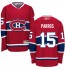 NHL George Parros Montreal Canadiens Authentic Home Reebok Jersey - Red