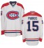 NHL George Parros Montreal Canadiens Authentic Away Reebok Jersey - White