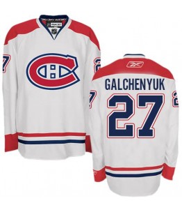 NHL Alex Galchenyuk Montreal Canadiens Youth Authentic Away Reebok Jersey - White