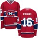 NHL Henri Richard Montreal Canadiens Authentic Home Reebok Jersey - Red