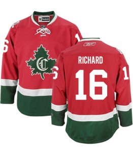 NHL Henri Richard Montreal Canadiens Premier Third New CD Reebok Jersey - Red