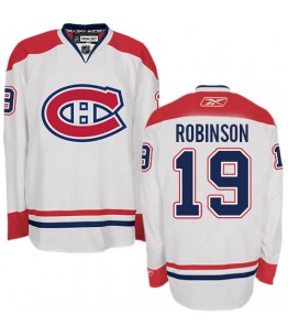 NHL Larry Robinson Montreal Canadiens Authentic Away Reebok Jersey - White