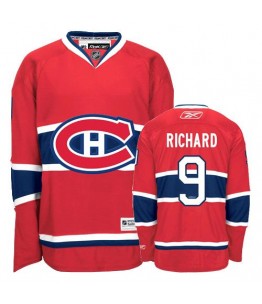 NHL Maurice Richard Montreal Canadiens Premier Home Reebok Jersey - Red