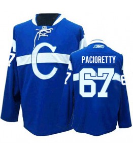 NHL Max Pacioretty Montreal Canadiens Authentic Third Reebok Jersey - Blue