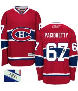 NHL Max Pacioretty Montreal Canadiens Authentic Home Autographed Reebok Jersey - Red