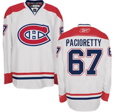 NHL Max Pacioretty Montreal Canadiens Authentic Away Reebok Jersey - White