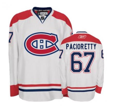 NHL Max Pacioretty Montreal Canadiens Youth Authentic Away Reebok Jersey - White