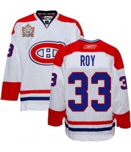 NHL Patrick Roy Montreal Canadiens Premier Heritage Classic Reebok Jersey - White