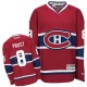 NHL Brandon Prust Montreal Canadiens Authentic Home Reebok Jersey - Red