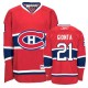 NHL Brian Gionta Montreal Canadiens Authentic Home Reebok Jersey - Red